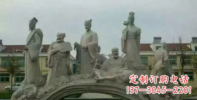 无锡八仙过海石雕222