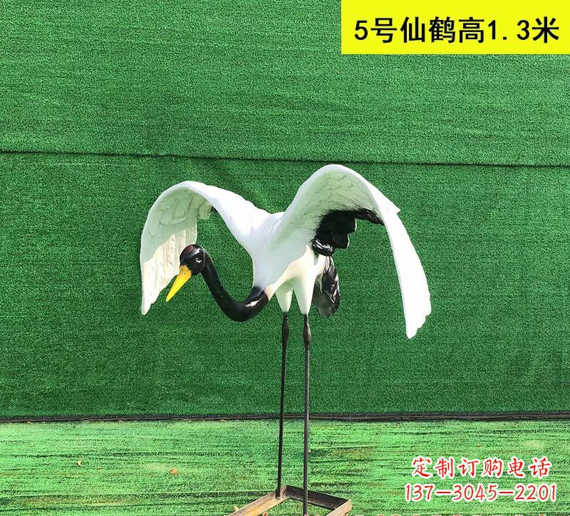 无锡仙鹤雕塑经典之美
