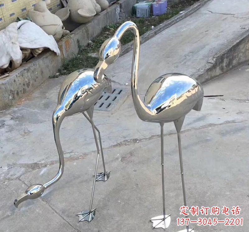 无锡传统工艺不锈钢动物雕塑