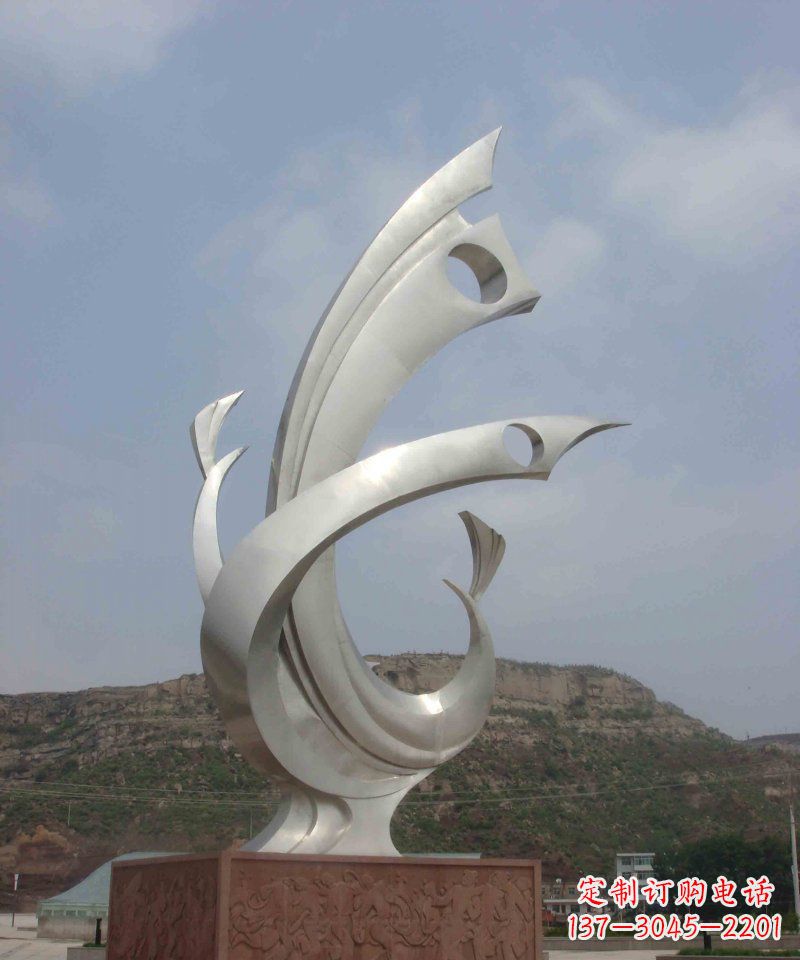 无锡不锈钢凤凰雕塑