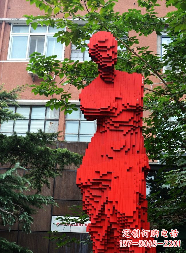 无锡维纳斯雕塑点缀街边景观的不锈钢艺术