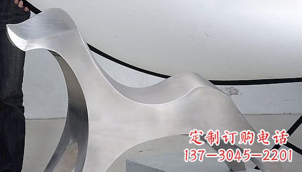 无锡不锈钢抽象小狗动物雕塑