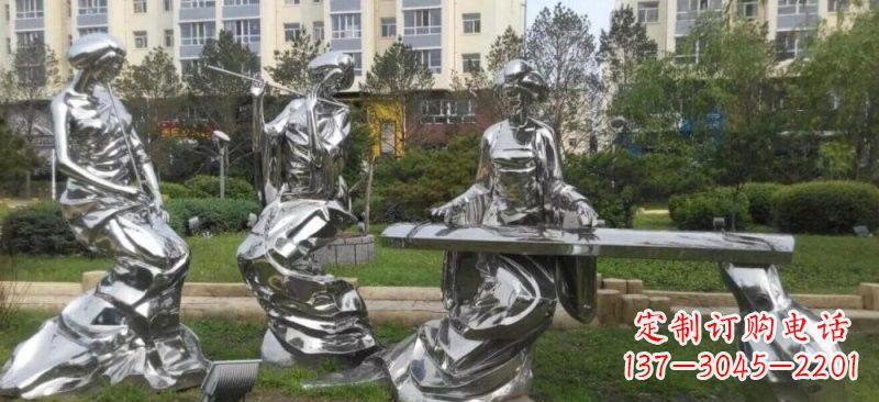 无锡精致的不锈钢美女雕塑