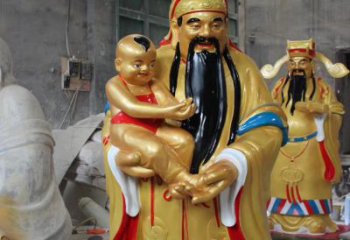 无锡福禄寿神像雕塑给予宗教庙宇灵性的祝福