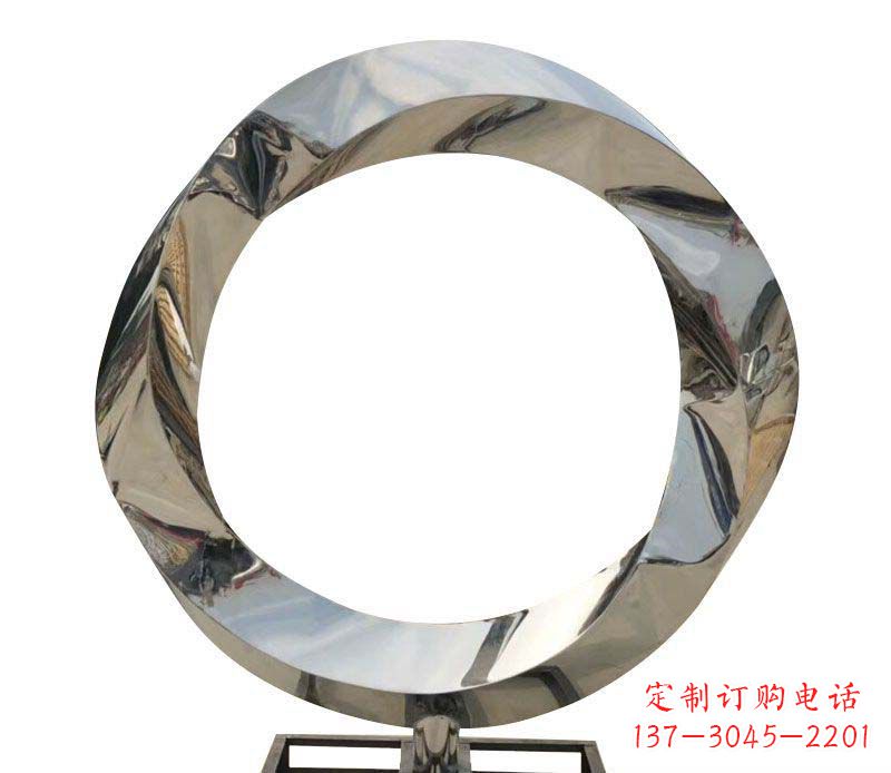 无锡不锈钢抽象圆环