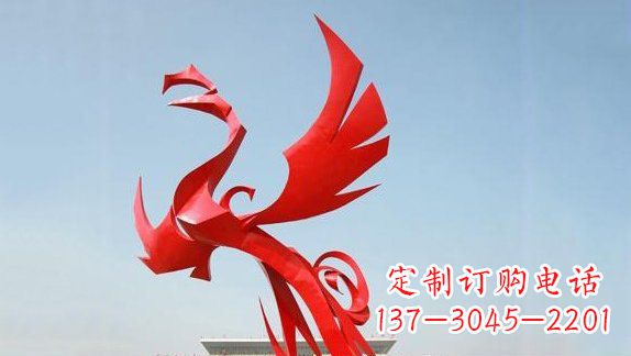 无锡不锈钢凤凰雕塑