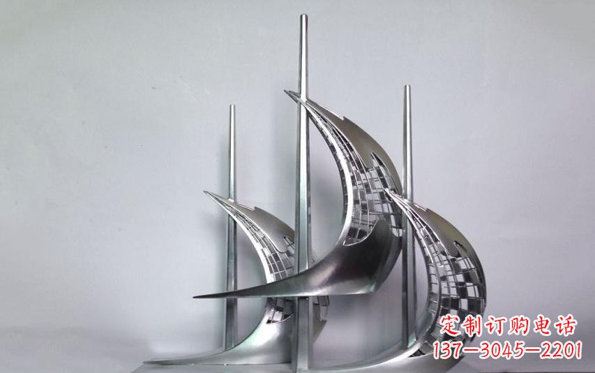 无锡不锈钢帆船雕塑——海洋之旅的象征