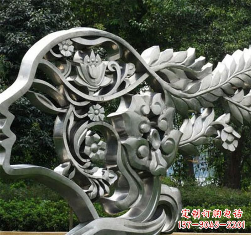 无锡不锈钢雕塑美丽的象征