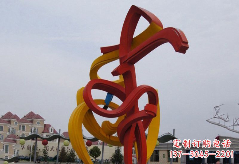无锡不锈钢音符雕塑美妙的视觉音乐