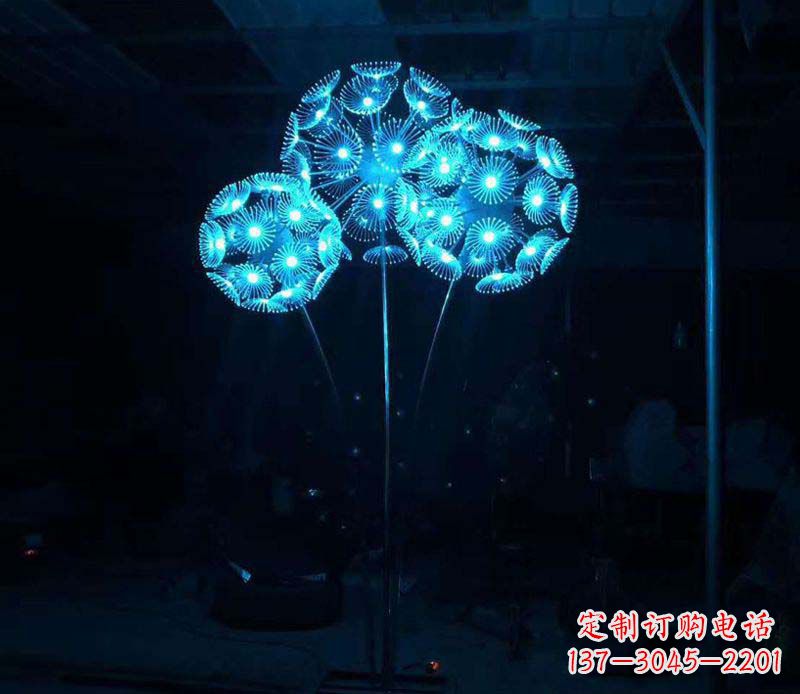 无锡不锈钢蒲公英雕塑——象征着美丽的自由