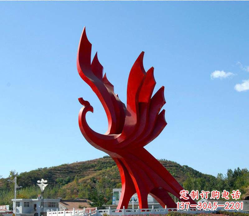 无锡璀璨凤凰不锈钢广场上的艺术之美