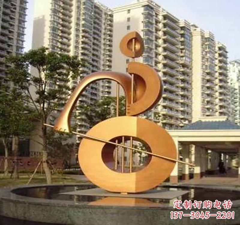 无锡不锈钢葫芦乐器雕塑精致的艺术瑰宝
