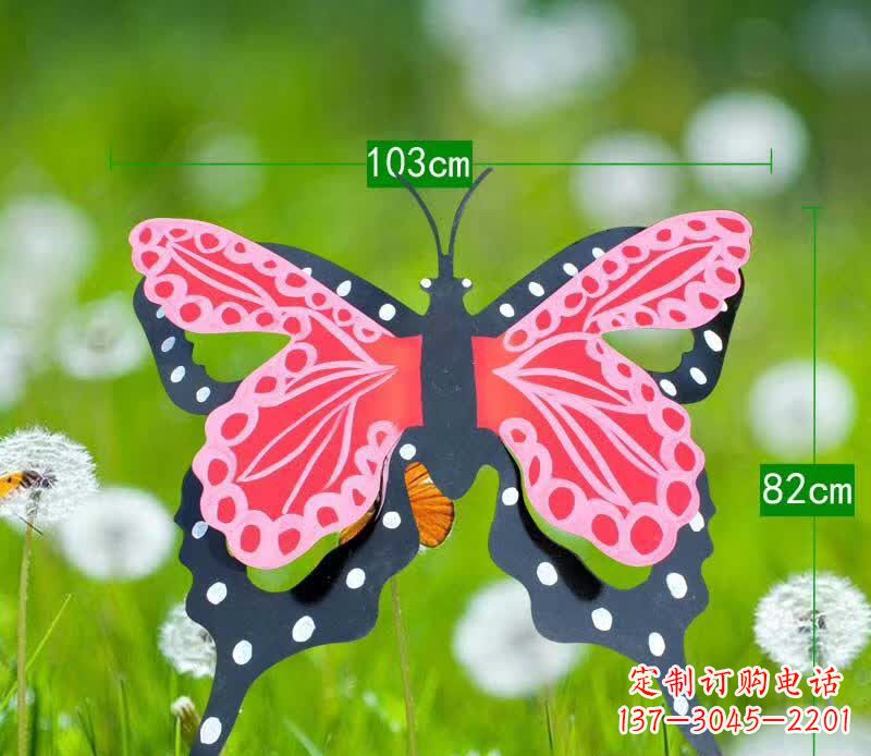 无锡不锈钢蝴蝶园林雕塑