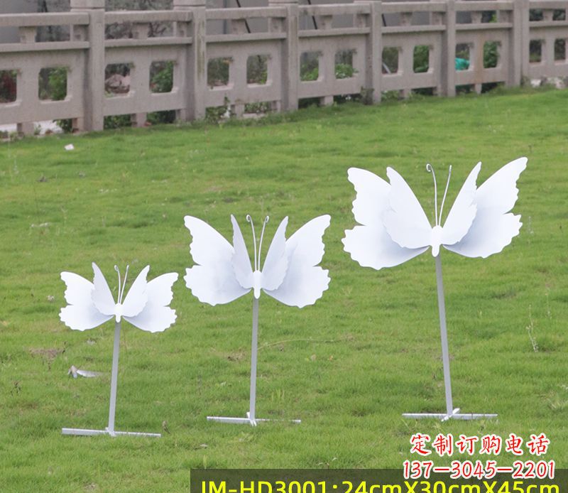无锡不锈钢蝴蝶组合雕塑精美的艺术品