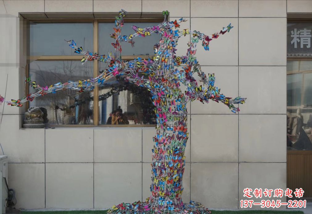 无锡不锈钢蝴蝶雕塑精美绝伦