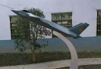 无锡不锈钢飞机雕塑精美的艺术品