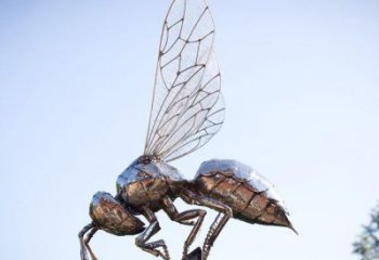 无锡不锈钢公园蜜蜂雕塑精彩纷呈的自然之美