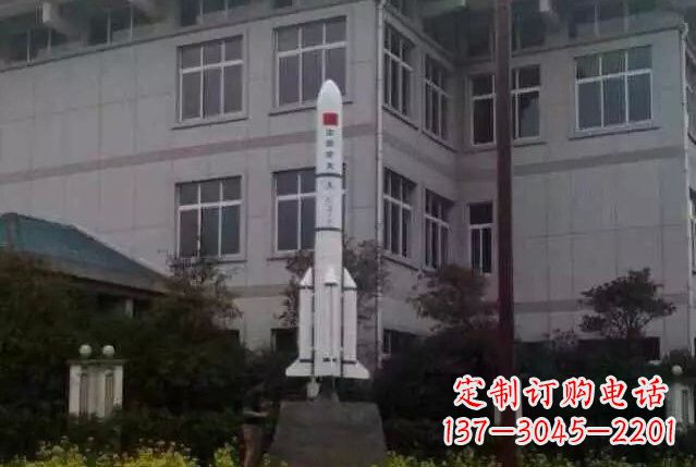 无锡不锈钢火箭雕塑给城市带来无限美
