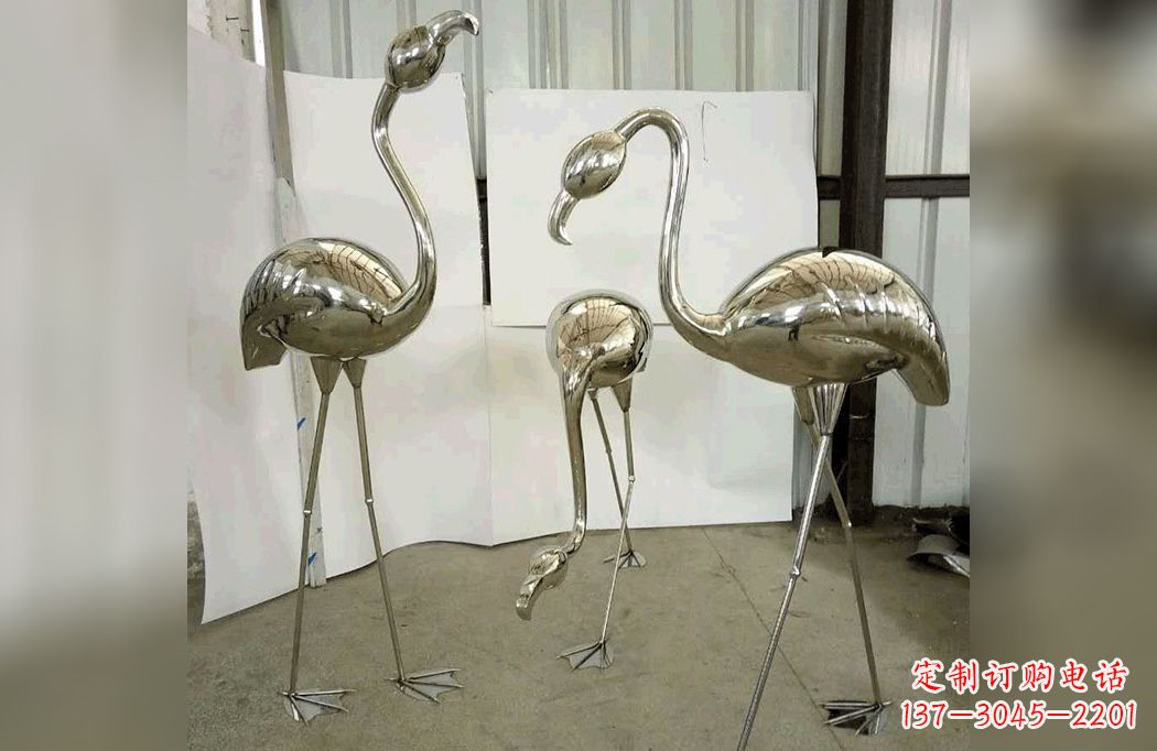 无锡不锈钢火烈鸟——雕塑之美
