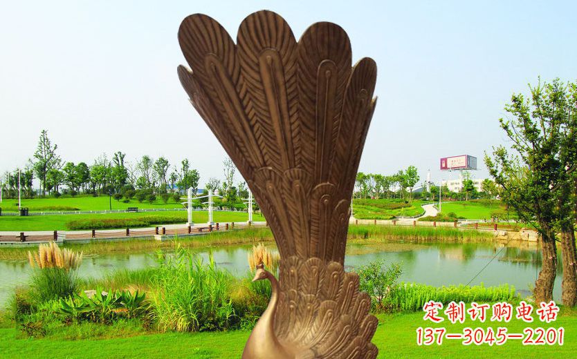 无锡不锈钢孔雀展翅高飞