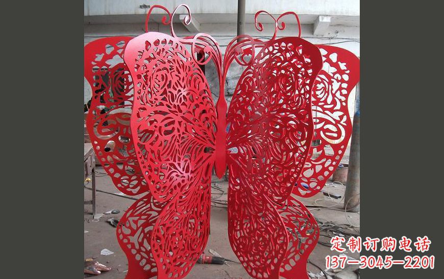 无锡不锈钢蝴蝶公园景观雕塑