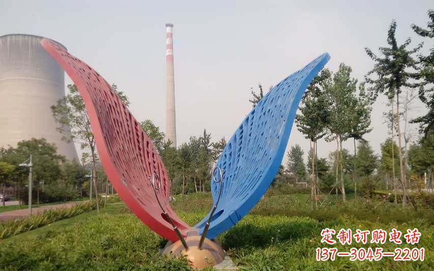 无锡不锈钢镂空七星瓢虫雕塑