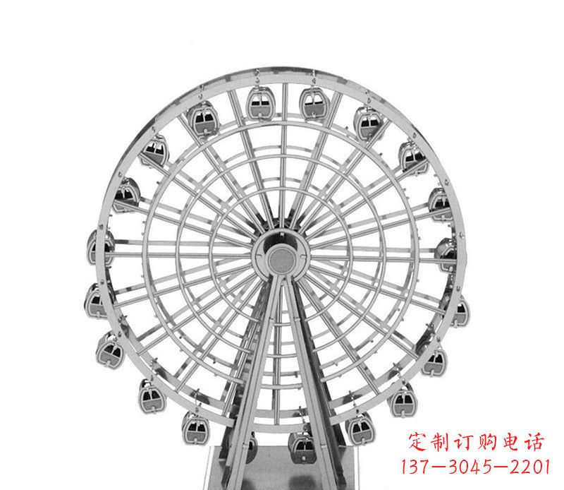 无锡不锈钢摩天轮雕塑