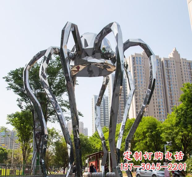 无锡精致的不锈钢螃蟹雕塑