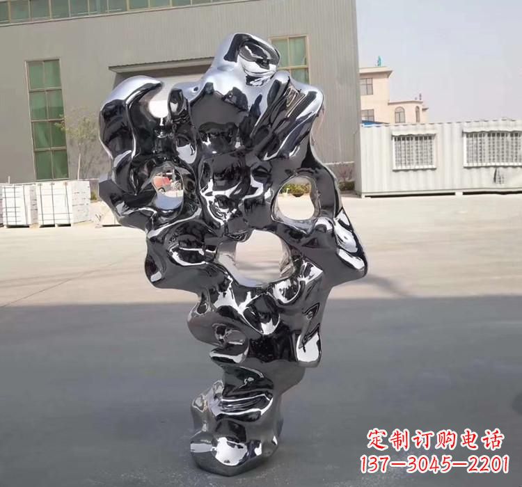 无锡不锈钢抛光太湖石雕塑