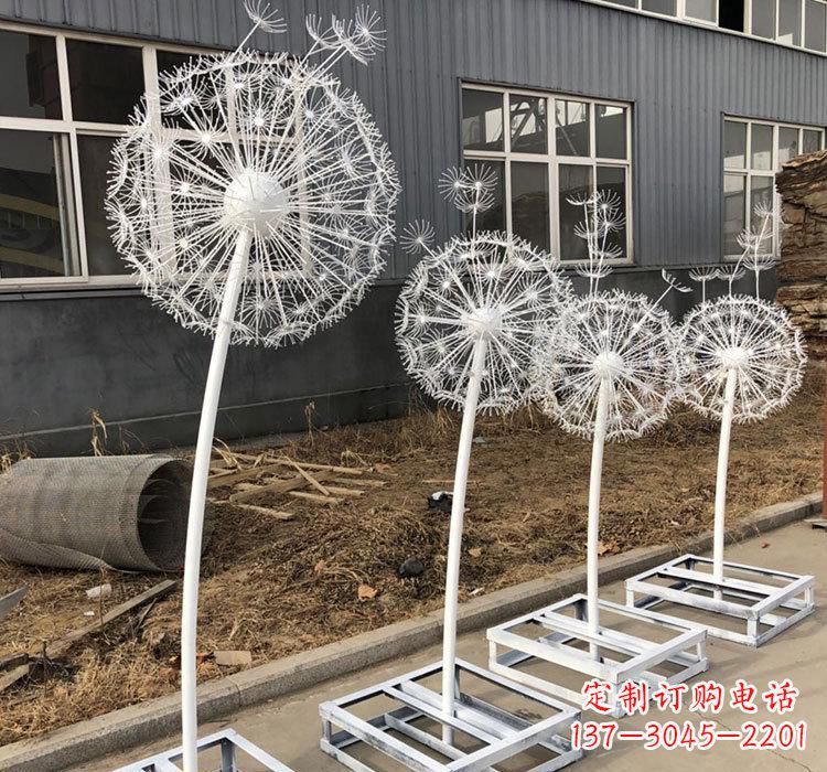无锡不锈钢蒲公英城市雕塑