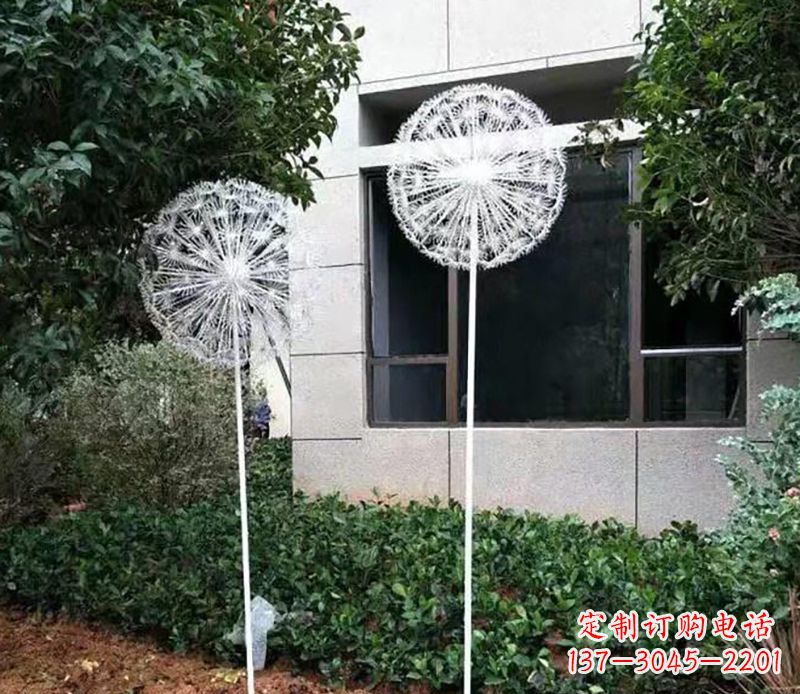 无锡不锈钢蒲公英雕塑绚丽多彩