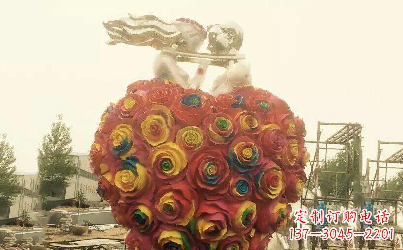 无锡不锈钢情侣结婚雕塑