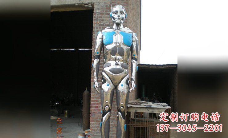 无锡不锈钢人体雕塑