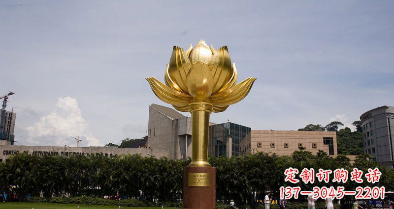 无锡不锈钢莲花雕塑——精美的艺术品
