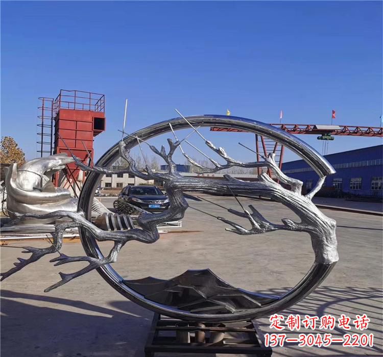 无锡不锈钢树枝雕塑