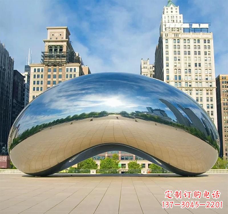 无锡不锈钢水滴艺术雕塑