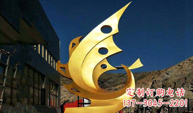 无锡不锈钢铁艺凤凰摆件雕塑