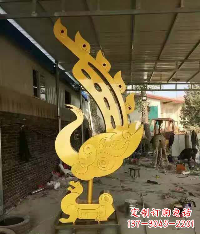 无锡不锈钢铁艺凤凰雕塑