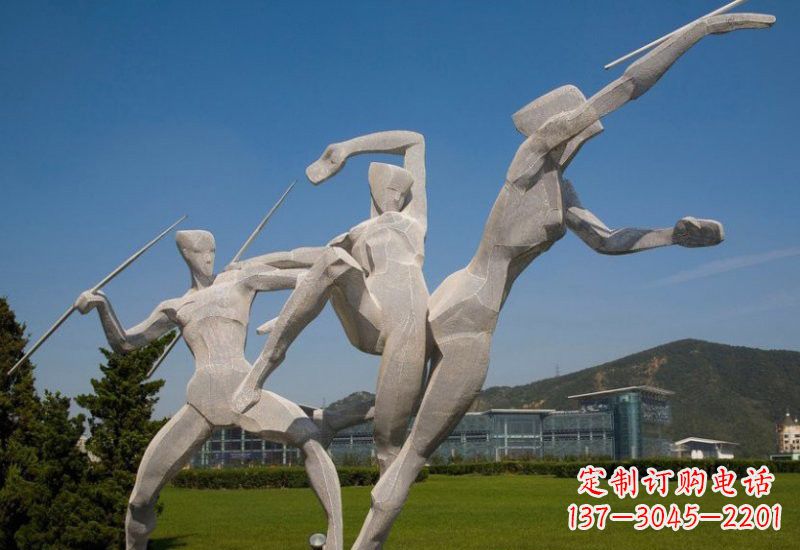 无锡不锈钢标枪雕塑象征勇气和力量