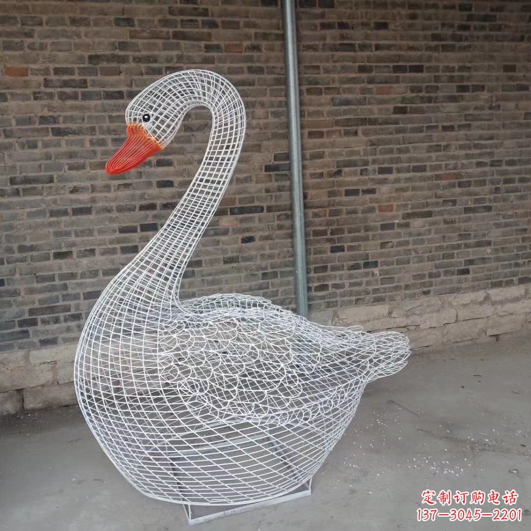 无锡精致的不锈钢天鹅雕塑