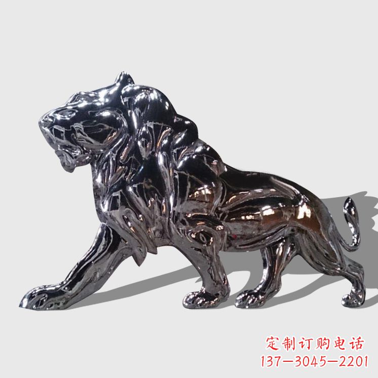 无锡不锈钢西洋狮子雕塑