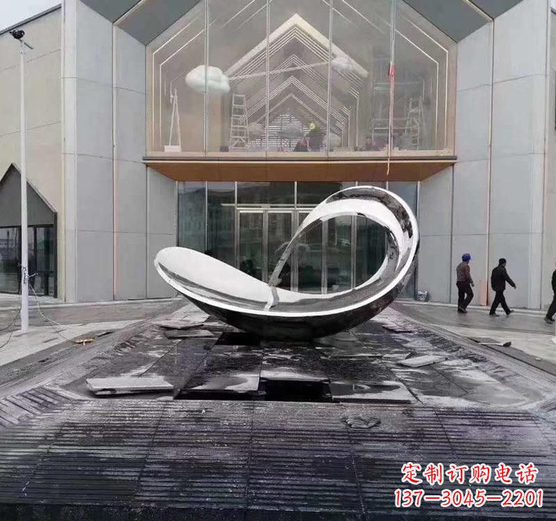 无锡不锈钢小区动物鱼雕塑