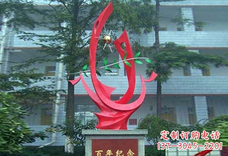 无锡精美不锈钢凤凰雕塑