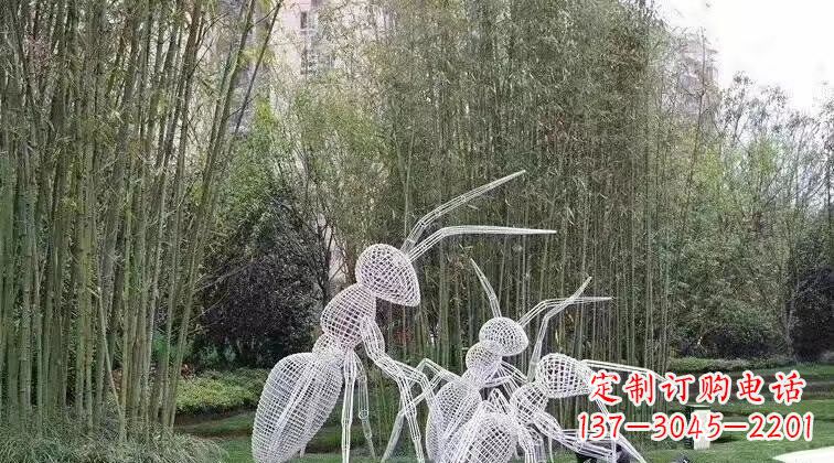 无锡不锈钢艺术蚂蚁雕塑