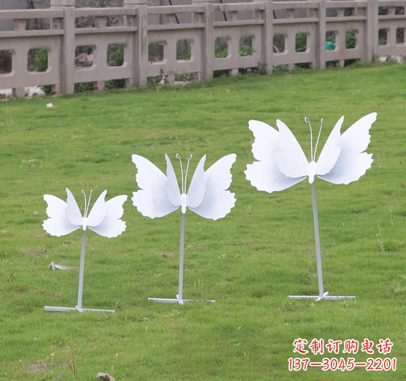 无锡不锈钢艺术之美蝴蝶雕塑