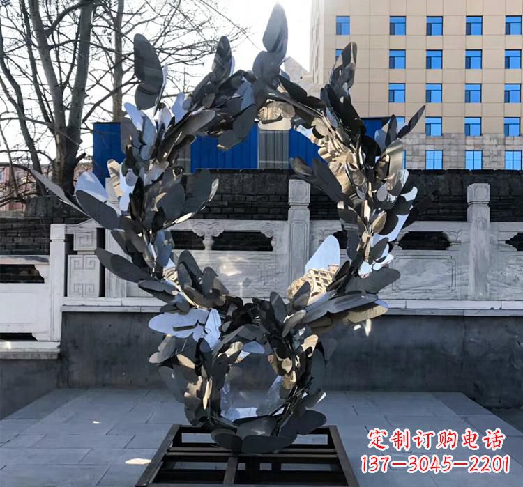 无锡不锈钢蝴蝶之美——不锈钢艺术蝴蝶景观雕塑