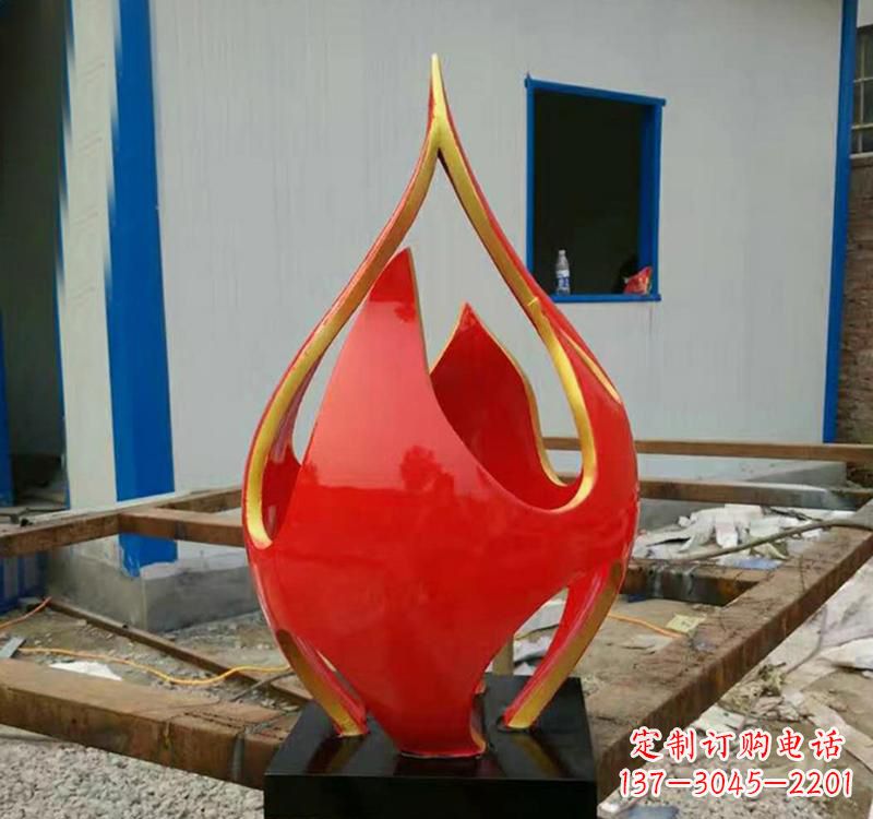 无锡不锈钢艺术景观火龙果雕塑
