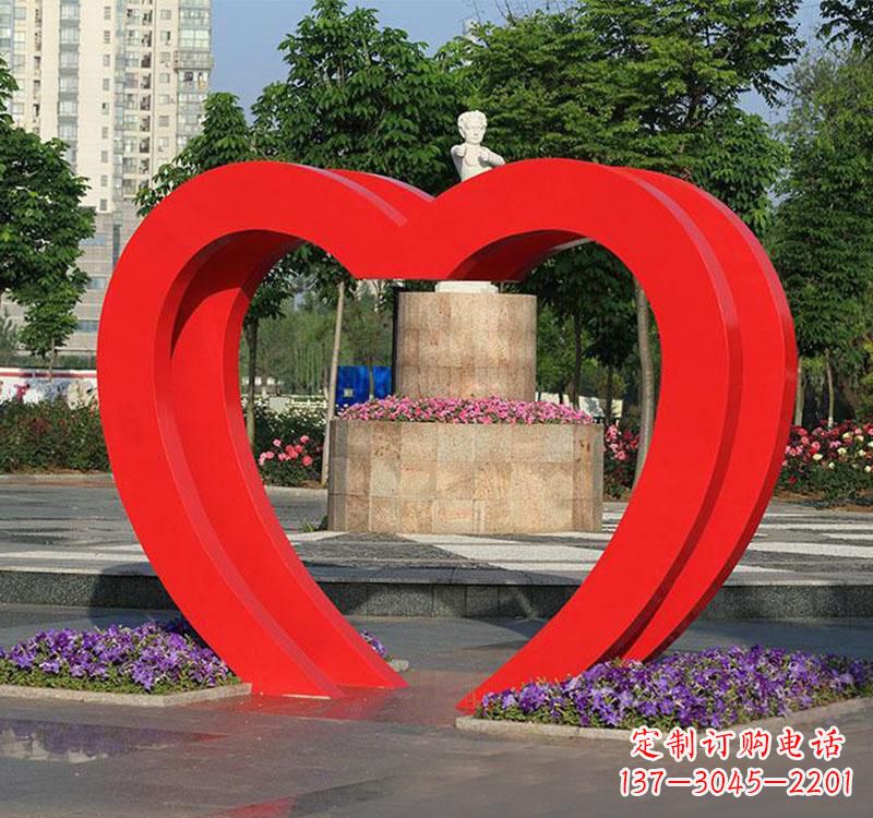 无锡不锈钢艺术抛光拱门雕塑