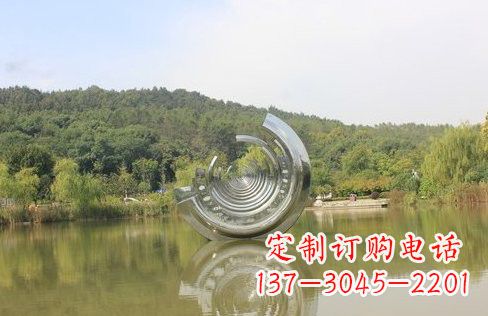 无锡不锈钢园林抽象齿轮雕塑