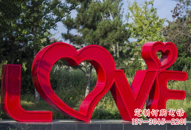 无锡不锈钢字母雕塑——艺术精美、美轮美奂